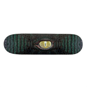 Skateboard Pro panneau #2 d'alligator vert classique