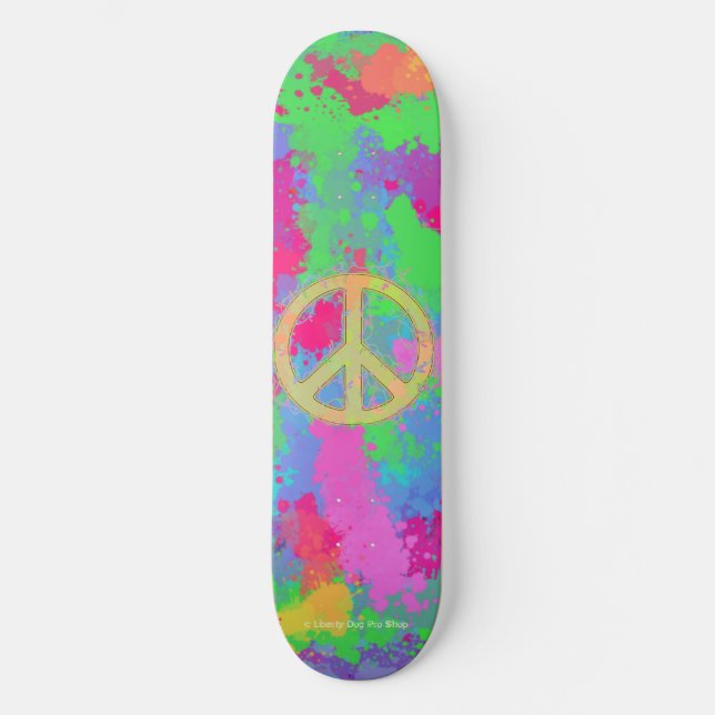 SKATEBOARD PRO PEACE SHREDDER - LIBERTY DOG PRO (Recto)