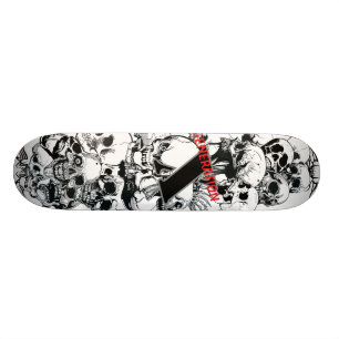 Skateboard Pro plate-forme de crâne de la génération X