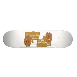 Skateboard Produits viables Brown