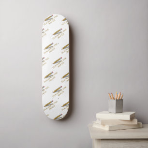 Skateboard Professeur D'Or cool Du Mois Professeur Appréciati