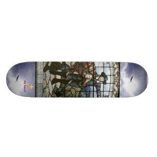 Skateboard Progrès de pèlerins (croisez mon coeur)