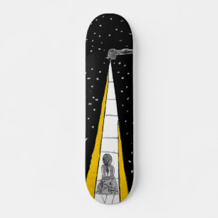 Skateboard Promenade nocturne d'hiver