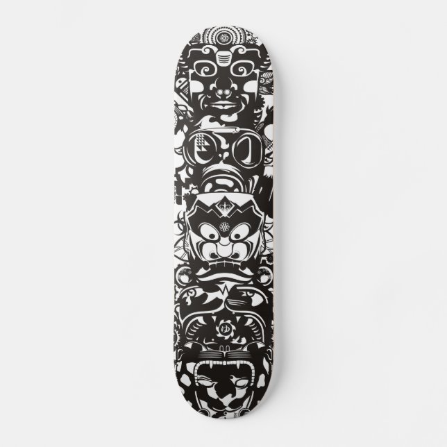 Skateboard Prophecy Mât totémique (Recto)