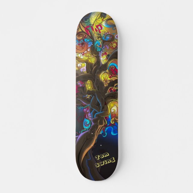 Skateboard Psychedelic Deck for Skateboarders (Devant)