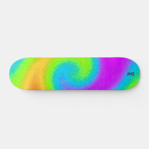 Skateboard Psychedelique Monogramme