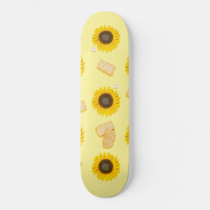 Skateboard puissance du tournesol
