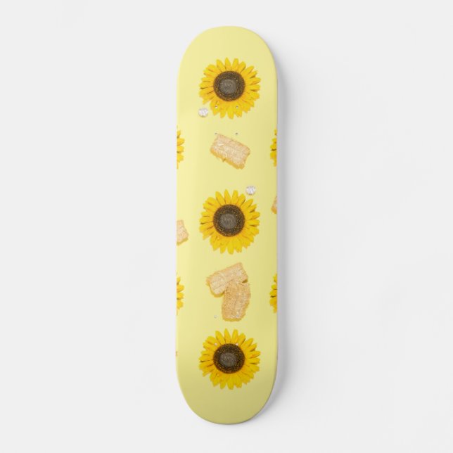 Skateboard puissance du tournesol (Recto)