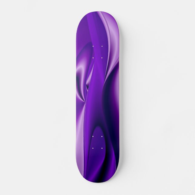 Skateboard Purple Dream, Imaginaire Abstrait Rainbow-Art (Recto)