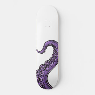 Skateboard Purple Tentacle