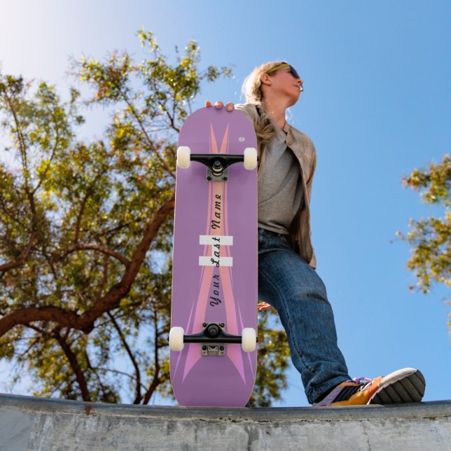 Skateboard purple with pink HAMbyWG (Extérieur 1)