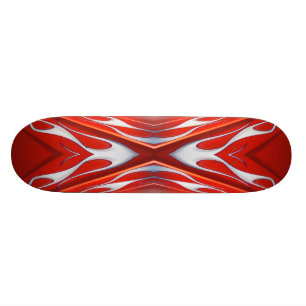 Skateboard Quattro de flamme