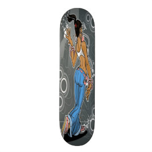 Skateboard Quelque planche à roulettes de fille