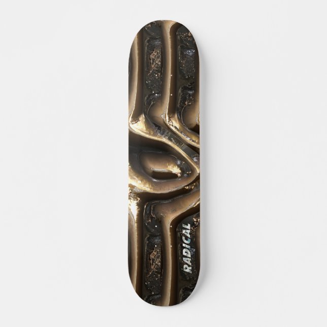 Skateboard Radical Art 34 Planche à roulettes (Devant)