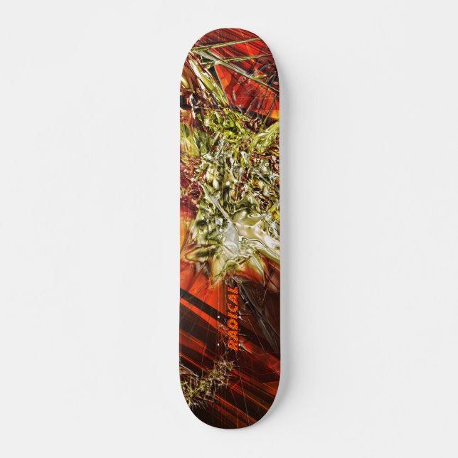 Skateboard Radical Art 40 Planche à roulettes (Devant)