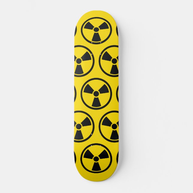 Skateboard Radioactif (Recto)