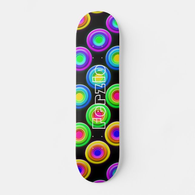 Skateboard Radiographie du Colorful (Recto)