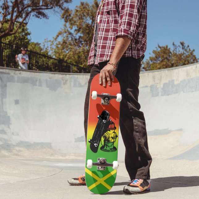 Skateboard Raggae (Extérieur 2)