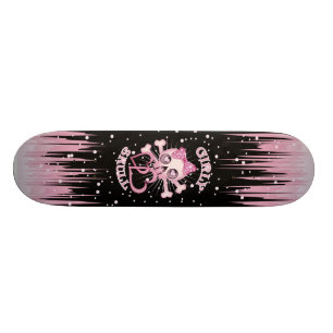 SKATEBOARD RAIE GIRLY DE CRÂNE