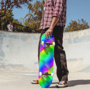 Skateboard Rainbow Checker par Kenneth Yoncich