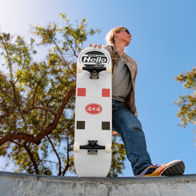 Skateboard Rallo Audi Quattro Décor automobile (Extérieur 1)