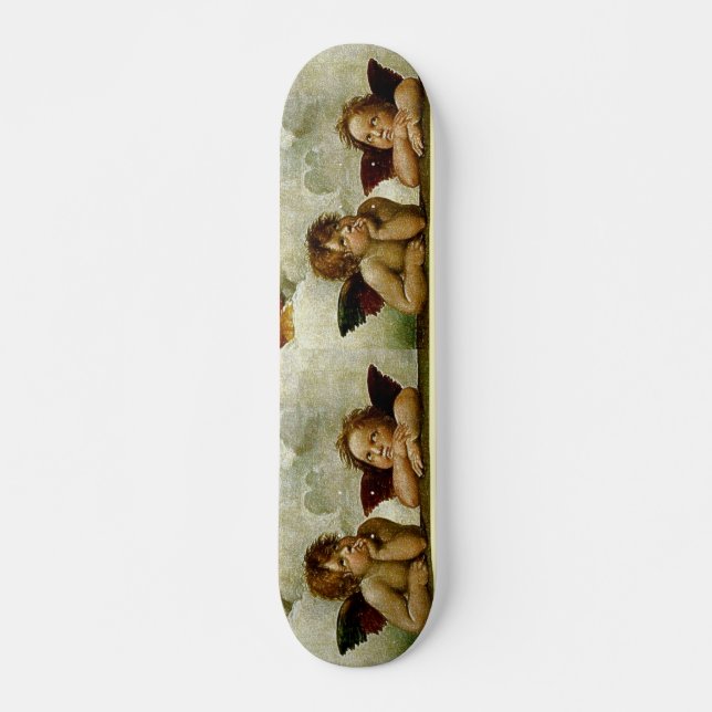 Skateboard Raphael's "Sistine Madonna" (vers 1513) (Détail) (Devant)
