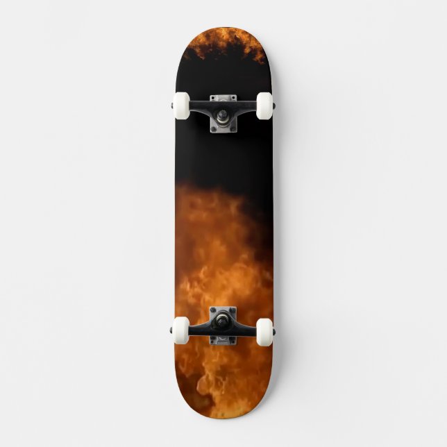 Skateboard Rapide comme FEU (Recto)