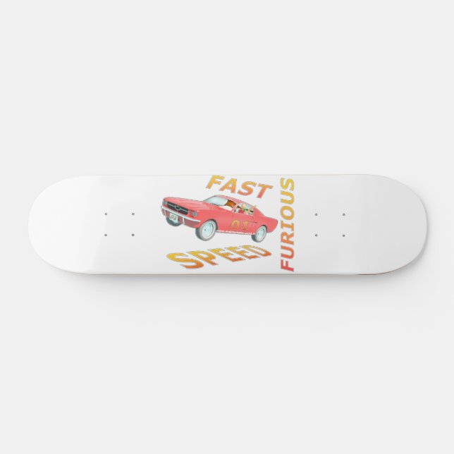 Skateboard Rapide et rapide furieux 01 (Horz)