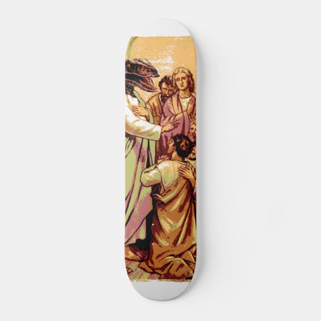 Skateboard Rapporteure Jésus (Recto)