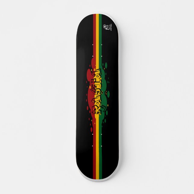 Skateboard Rasta (Devant)