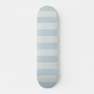 Skateboard Rayures bleu clair