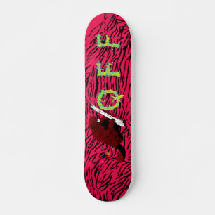 Skateboard Recherche pour le castor de vieille école du feu