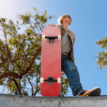 Skateboard Red gradient geometric mesh pattern<br><div class="desc">Red gradient geometric mesh pattern. 
Triangle geometric mesh with light dark red ombre gradient. 
pattern,  ombre,  mesh,  triangles,  geometry,  geometric,  gradient,  cool,  triangle,  bright,  red</div>