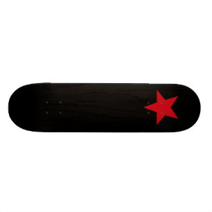 Skateboard Red Star
