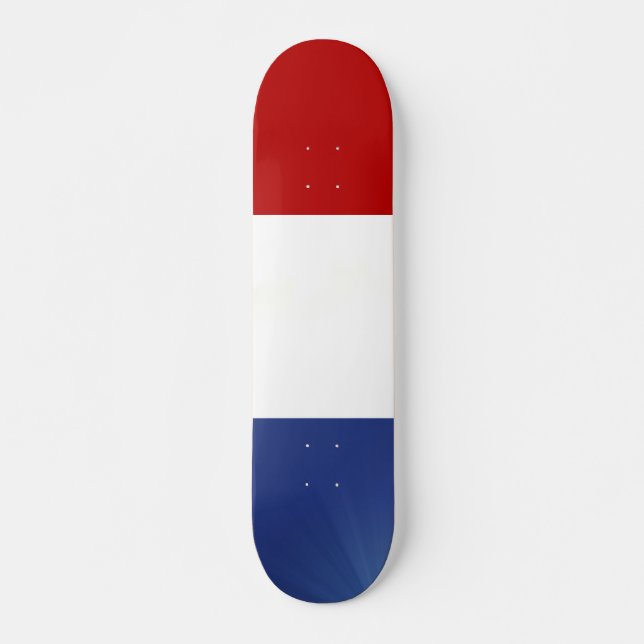 Skateboard Red White Blue Skate (Devant)
