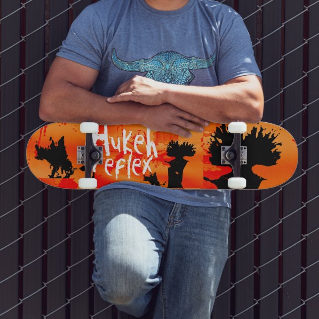 Skateboard réflexe hukeh (Extérieur 3)