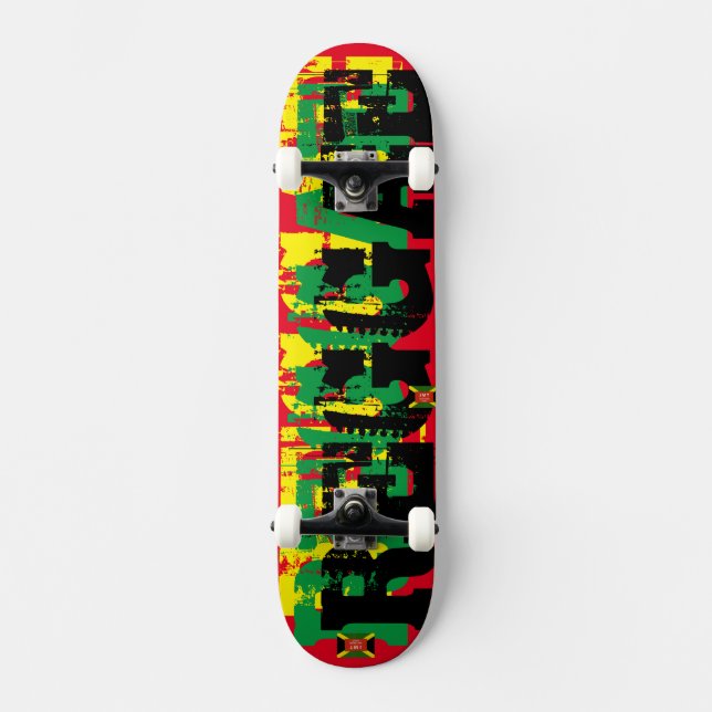Skateboard REGGAE (Recto)