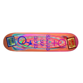 Skateboard Règle de filles - bave de garçons