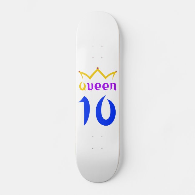 Skateboard Reine 10 (Recto)