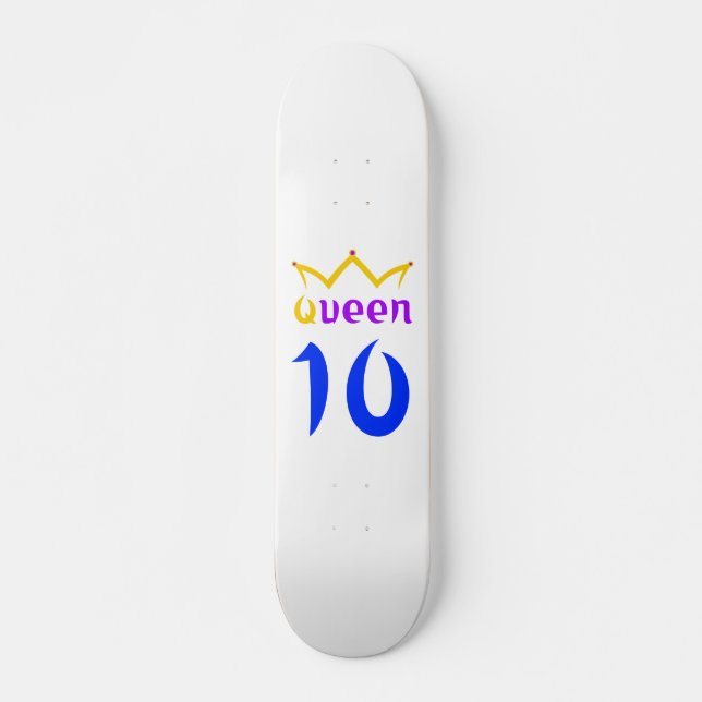 Skateboard Reine 10 (Devant)