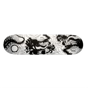 Skateboard Repaire de dragons (silhouette)