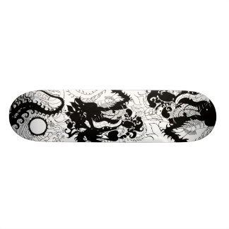 Skateboard Repaire de dragons (silhouette)