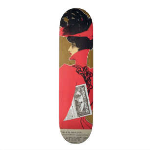 Skateboard Reproduction d'une publicité par affichage 'Zlata