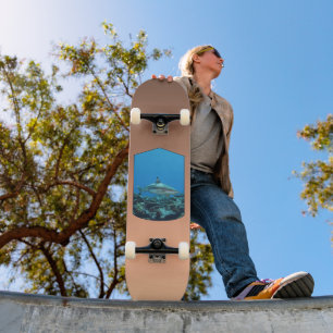 Skateboard Requin à pointe noire, île Yap - Conception photog