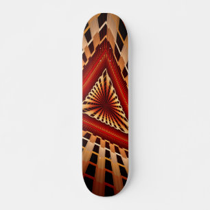 Skateboard Réseau Fantastique Moderne de Fractales Graphiques