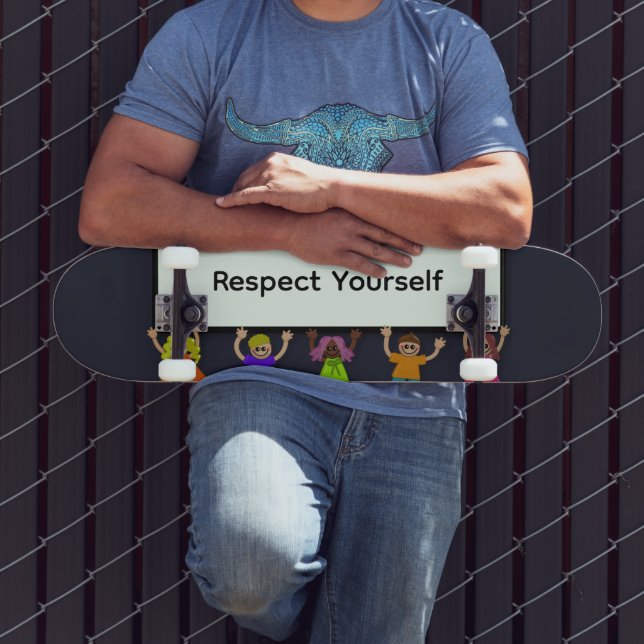 Skateboard Respectez votre planche à roulettes (Extérieur 3)