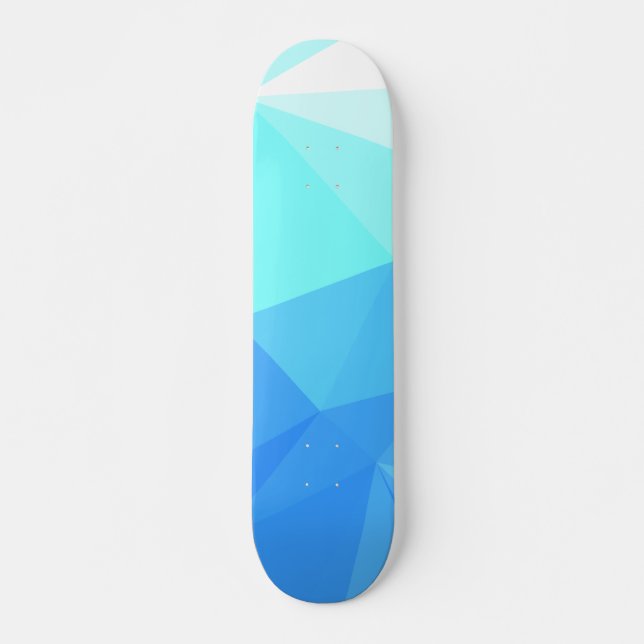 Skateboard Résumé et dessins géométriques propres - Snowcap (Devant)