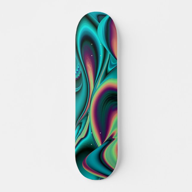 Skateboard Résumé Regenbogen (Devant)