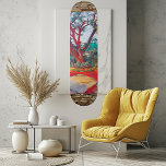 Skateboard Retraite spirituelle Nature Paysage Méditation Arb<br><div class="desc">Parfait pour les passionnés de fitness,  sportifs et skateurs. Conçu pour inspirer et inculquer la paix et la sérénité avec la nature,  l'arbre et le paysage,  ce skateboard est parfait pour un amateur ou un expert.</div>