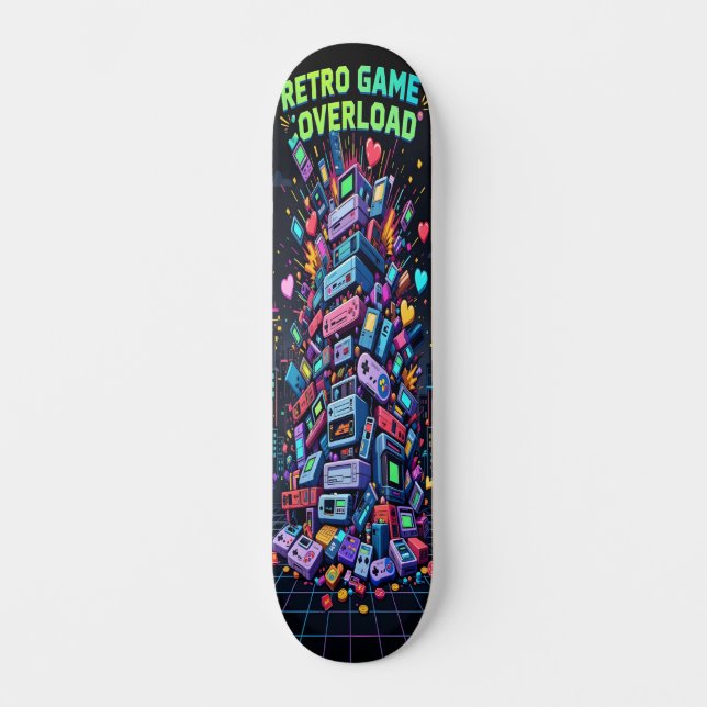 Skateboard Retro Game Overload Edition 1 (Recto)